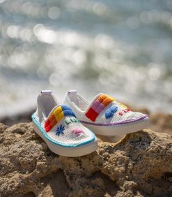 Hot Amrose Chaussures Sweat Rainbow