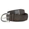 New Puntovita & Arsenice Ceinture En Cuir Suede Caribou X Jane De Boy