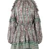 Hot Isabel Marant Robe Imprimee Gabinia Ecru