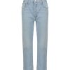 New AGOLDE Jeans Riley High Rise Straight Crop Reputation