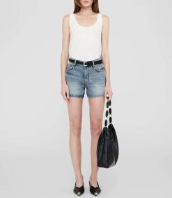 Online Anine Bing Short En Jean Dalton Pacific Blue