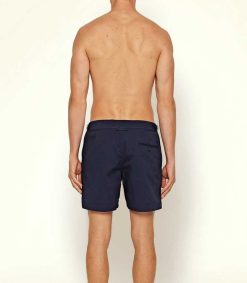 Online Orlebar Brown Short Homme Bulldog Cotton Twill Navy