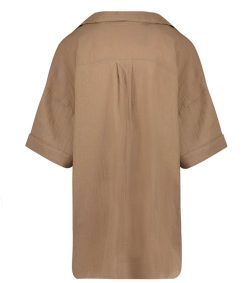 New Maison Saint Julien Chemise Tortola Cafe Latte