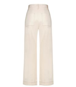 Wholesale Mii Pantalon Miti Couleur Off White