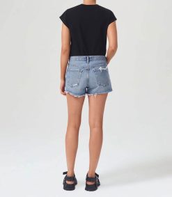 Online AGOLDE Short Parker Vintage Cut Off In Grudge