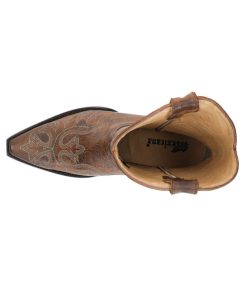 New Mexicana Boots Santiag Mex 10 Perro Loco Rust