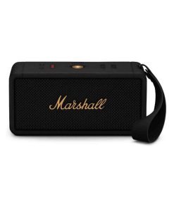 Hot Marshall Enceinte Middleton Black And Brass Bluetooth