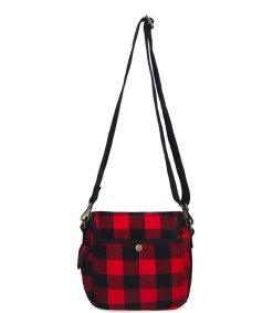 Best Sac U.S Sac U.S. Petit Toile Ecossais Rouge