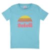 Wholesale David Lucas x ron ron Tee-Shirt Enfant Soleil Turquoise