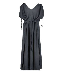 Online Maison Saint Julien Robe Longue Alexandrie Bleu Nuit