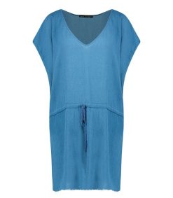 Online Maison Saint Julien Robe Courte Alexandrie Petrole