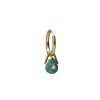 New Pascale Monvoisin Boucle D'Oreille Orso Turquoise