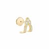 Best Stone Paris Boucle D'Oreille Metropolis Or Jaune Et Diamants