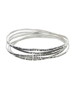 Wholesale Serge Thoraval Bracelet Edmond Rostand "Un Baiser" 5 Rangs Argent