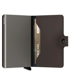 New Secrid Porte-Carte Miniwallet Matte Truffle