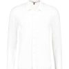 Wholesale Wool&Co Chemise Homme En Lin Blanc