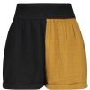 Clearance Anaak Short Paperbag Adrian Gaze De Coton Black/Masala