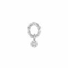 New Stone Paris Boucle D'Oreille Puce Dunaway Or Blanc Et Diamants