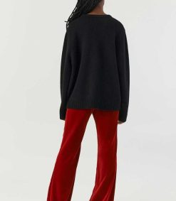 Clearance Bella Freud Pull Oversized 1970 Merinos Noir