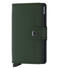 Wholesale Secrid Porte-Carte Miniwallet Matte Green Black