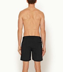 Online Orlebar Brown Short De Bain Homme Mi-Long Bulldog Ii Black