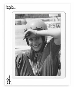 Hot Image Republic Affiche Jane Birkin Racing 40 X 50 Cm