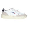 Best Autry Baskets Medalist Low Cuir Suede Blanc/Navy Blue