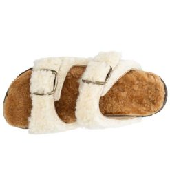 Online Bosabo Sandales Shearling Champagne/Camel