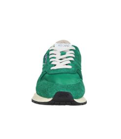 New Autry Baskets Homme Reelwind Nylon Et Daim Vert