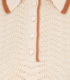 Clearance Zimmermann Polo Junie Textured Knit