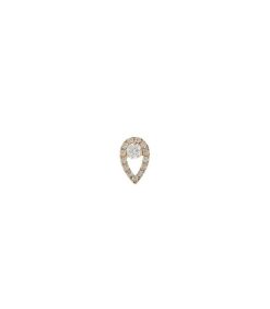 Clearance And... Paris Boucle D'Oreille Bindie & Diamants Or Jaune