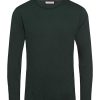 New Orlebar Brown Tee-Shirt Ob-T Ls Merino Racing Green