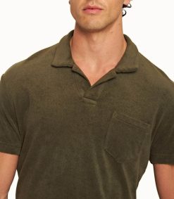 Online Orlebar Brown Polo Homme Terry Palm