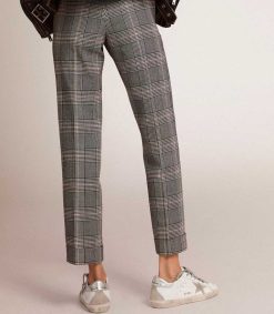 Hot Golden Goose Pantalon Cigarette Golden Collection Prince De Galles