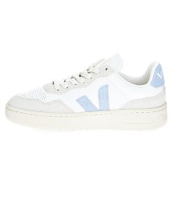 Hot Veja Baskets V-90 Homme Leather Extra White Steel