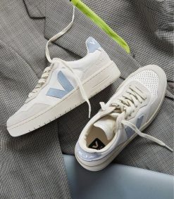 Hot Veja Baskets V-90 Homme Leather Extra White Steel