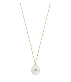 Best Pascale Monvoisin Collier Or Jaune Orso N°1 Moonstone