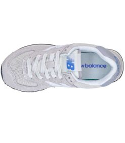 Best New Balance Baskets 574 White/Grey