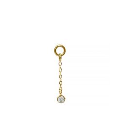 Wholesale And... Paris Charm Chaine Diamant Pour Boucle D'Oreille