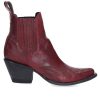 Hot Mexicana Boots Gaucho Long Stitch Cherry Red