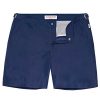 Wholesale Orlebar Brown Short De Bain Homme Mi-Long Bulldog Ii Blue Wash