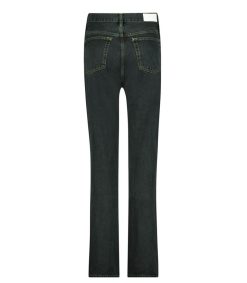 New RE/DONE Jean 90S High Rise Loose Evergreen Dipped