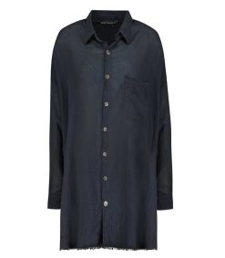 New Maison Saint Julien Chemise Oversize Mykonos Bleu Nuit