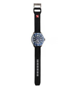 Best Timex Montre Automatique Tiburon En Titane Cadran Noir Et Bracelet Noir