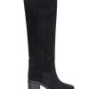 Best Isabel Marant Bottes Veau Velours Seenia Black