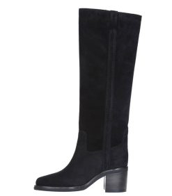 Best Isabel Marant Bottes Veau Velours Seenia Black