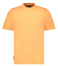 Clearance Autry Tee-Shirt Homme Super Vintage Orange