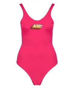 New Autry Maillot De Bain Une Piece Aerobic Tinto Tuchsia