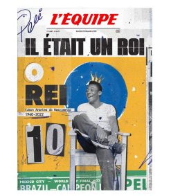 Online Plakat Affiche L'Equipe Pele 50 X 70Cm