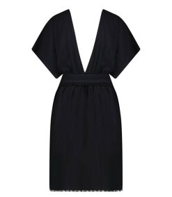 Online Maison Saint Julien Robe Courte Empire Black